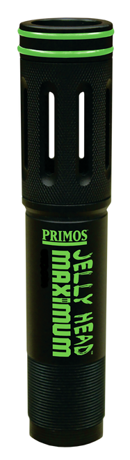 Primos 69409 JellyHead Maximum  Benelli/Beretta Mobil 20 Gauge Turkey Ported Steel Black-T Coating                                                                                                      