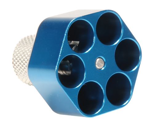 Pachmayr 02652 Competition Speedloader Aluminum Blue S&W K Frame 6rd