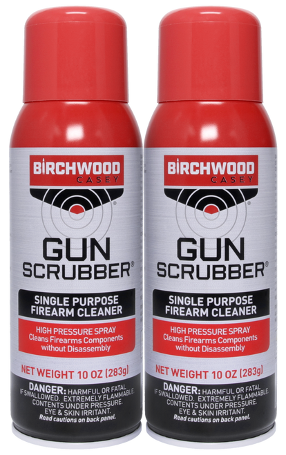 Birchwood Casey Gun Scrubber Aerosol Cleaner 10oz 2-Pack 33304