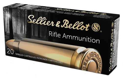 Sellier & Bellot 6.8mm Rem SPC 110gr Plastic Tip Ammo - 20rd Box