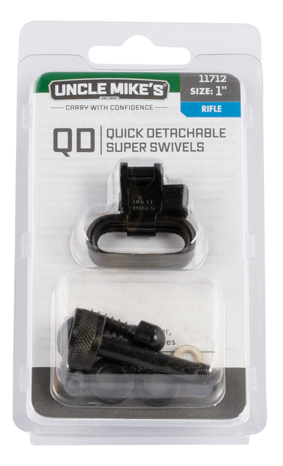 Uncle Mike's 11712 Super Swivel  for Remington 7400/ Four Autoloaders Blued 1" Loop                                                                                                                     