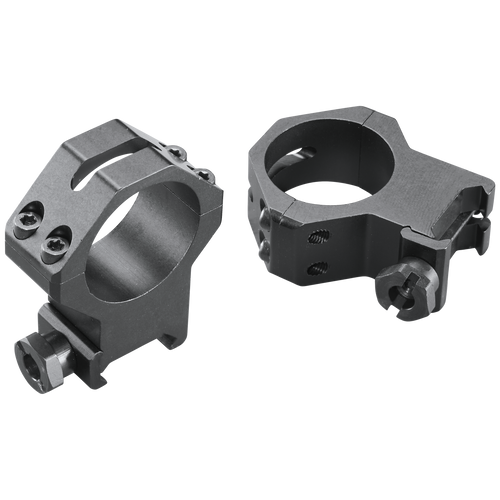 Weaver 48367 Four-Hole Skeleton Rings 30mm Extra High Matte Black