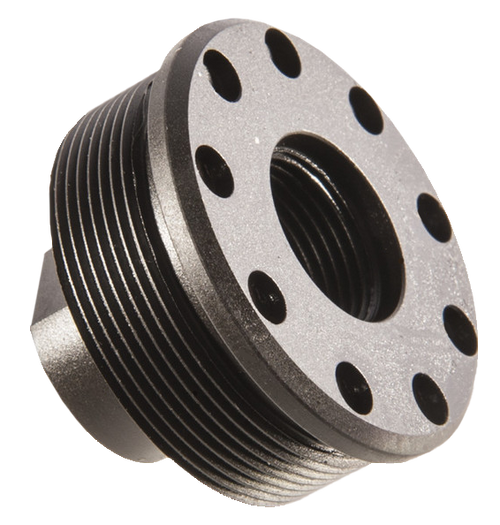 SilencerCo AC633 Alpha Direct Thread Mount 1/2"-28 tpi Stainless Steel                                                                                                                                  