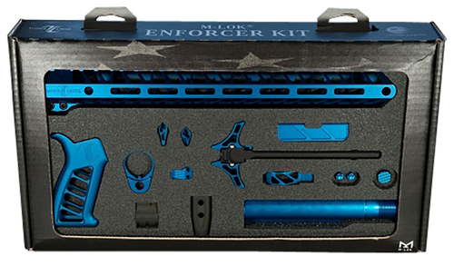 Timber Creek Outdoors Enforcer Complete Build Kit Blue Anodized AR-15