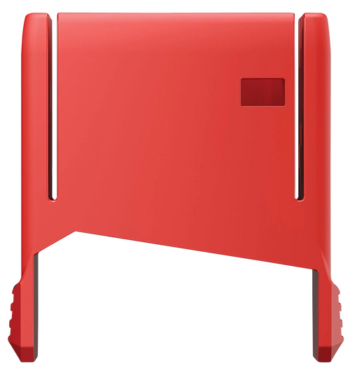 Real Avid Smart-Fit AR-10 Vise Block Sleeve Red/Gray AVAR10SFVBS