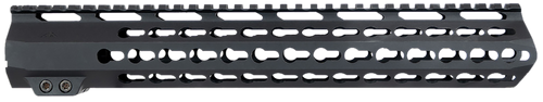 Aim Sports MTK13H308 AR Handguard  13.50" High KeyMod Style Made of 6061-T6 Aluminum with Black Anodized Finish for 308 Cal AR-10                                                                       