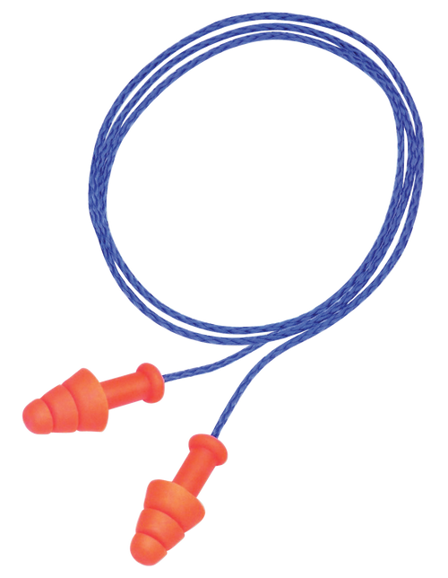 Howard Leight R01520 SmartFit Corded Foam Ear Plugs 25dB NRR