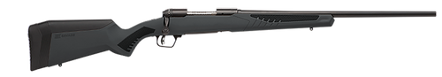 Savage Arms 57041 110 Hunter 7mm Rem Mag 3+1 24", Matte Black Metal, Gray Fixed AccuStock with Accufit                                                                                                  