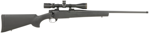 Howa HGP265B M1500 Gamepro Gen2 6.5 Creedmoor 5+1 22" Threaded Barrel, Blued Metal Finish, Black Fixed Hogue Pillar-Bedded Overmolded Stock, Includes 4-12x40mm Scope                                   