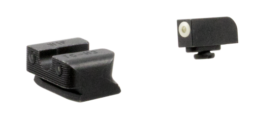 TruGlo TG231W1W Tritium Pro Night Sights - Green Tritium White Ring