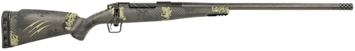 Fierce Firearms ROG300PRC22BF Carbon Rogue  Full Size 300 PRC 3+1 22" Carbon Fiber Hand Lapped/Match Grade Threaded Barrel, Black Cerakote Steel Receiver, Forest Camo Fierce Rogue Carbon Fiber Stock  