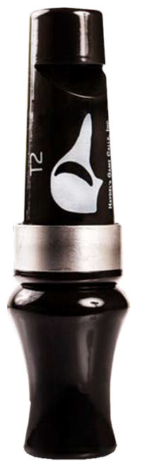 Haydel's T2 5-N-1 Open Reed Duck Call Blue-Wing Teal Black Acrylic