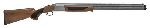 Pointer KAR1228GRY Acrius  12 Gauge with 28" Black O/U Barrel, 3" Chamber, 2rd Capacity, Gray Cerakote Metal Finish & Turkish Walnut Stock Right Hand (Full Size)                                       