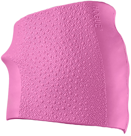 Hogue 18007 HandAll Jr. Grip Sleeve Small Size made of Rubber with Textured Pink Finish & Finger Groove for Most 22, 25 & 38 Pistols                                                                    