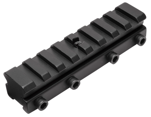 TruGlo TG8953B 3/8 In.  to Picatinny Mounting Adapter  Matte Black Anodized                                                                                                                             