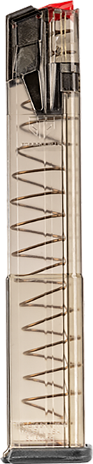 ETS Omega 32rd Clear Polymer Magazine 9mm S&W M&P Flush Fit