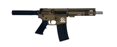 Great Lakes GL15223SSPBRZ AR-15 Pistol 223 Wylde 7.5" Bronze