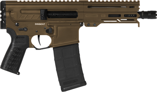 CMMG Dissent MK4 300 Blackout 6.5" Pistol 30rd Midnight Bronze