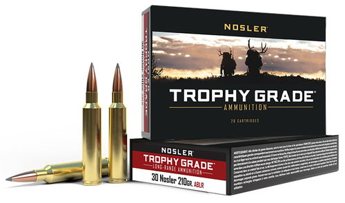Nosler Trophy Grade 30 Nosler 210gr AccuBond Long Range Ammo