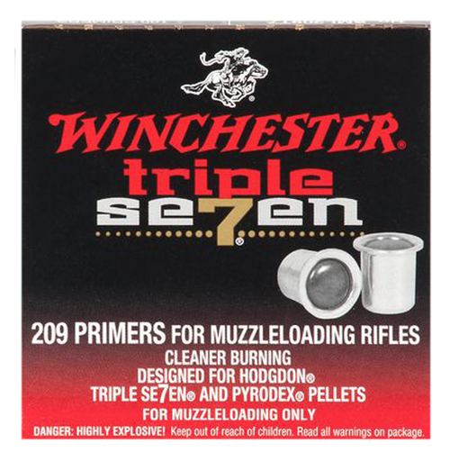 Winchester Muzzleloading SML209T7 209 Triple Seven Muzzleloading Primers 100 Per Box                                                                                                                    