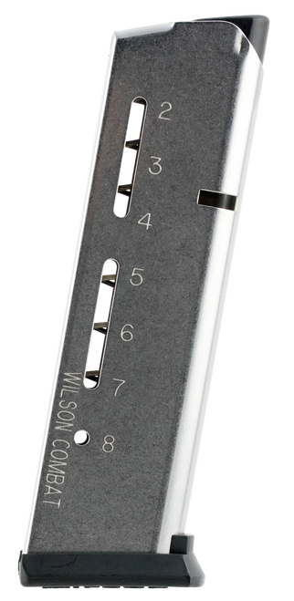 Wilson Combat 500 1911  8rd 45 ACP Fits Wilson Combat 1911 Elite Tactical Stainless Steel                                                                                                               