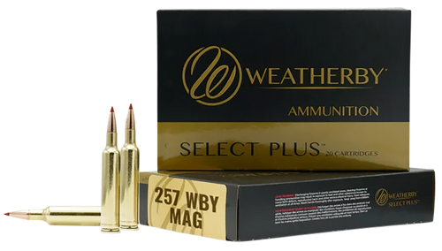 Weatherby Select Plus 257 Wby Mag 110gr Hornady ELD-X Ammo