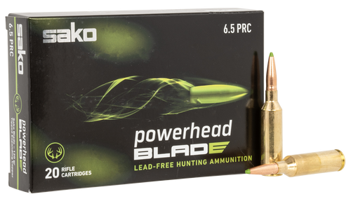 SAKO PowerHead Blade 6.5 PRC 120gr Hunting Ammo - 20 Rounds