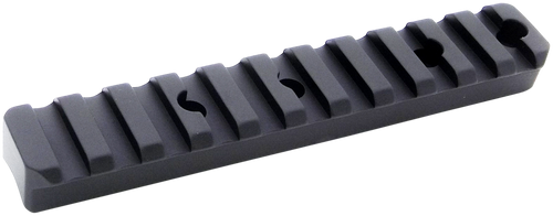 Talley P00252751 Picatinny Rail  Black Anodized Aluminum Traditions Break Action Muzzleloaders/Traditions NitroFire Break Action                                                                        