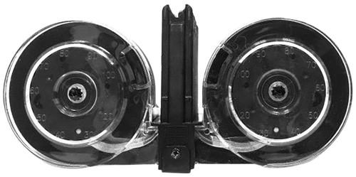 KCI USA KCIMZ001 AR-15 100 Round Drum Magazine 5.56/.223 Black