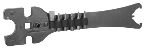 Wheeler 156999 AR-15 Armorer's Wrench Multi-Tool Black Steel