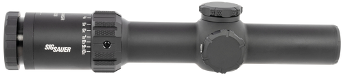 Sig Sauer Electro-Optics SOTM11000 Tango-MSR LPVO Black 1-10x28mm 34mm Tube Illuminated Red MSR BDC10 Reticle Features Throw Lever & ALPHA-MSR Mount                                                    
