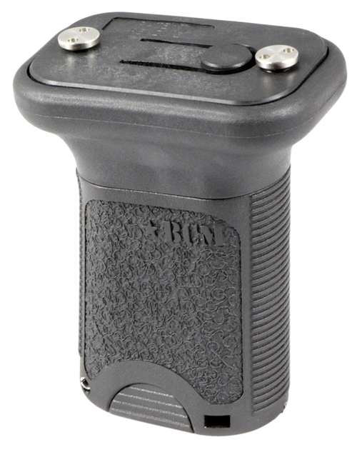 BCM VGSKMBLK BCMGunfighter Short Vertical Grip Made of Polymer With Black Aggressive Textured Finish with Storage Compartment for Keymod Rail                                                           