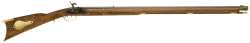 Traditions R2040 Deluxe Kentucky Rifle  50 Cal Percussion 33.50" Blued Barrel Hardwood Stock Double Set Trigger                                                                                         