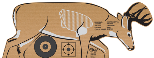 EZ-Aim 6033 Life-Size Deer Silhouette Target - Cardboard