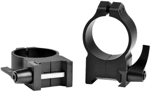 Warne 215LM Vertical Rings Maxima Matte Black 30mm High Quick Detach 0 MOA                                                                                                                              