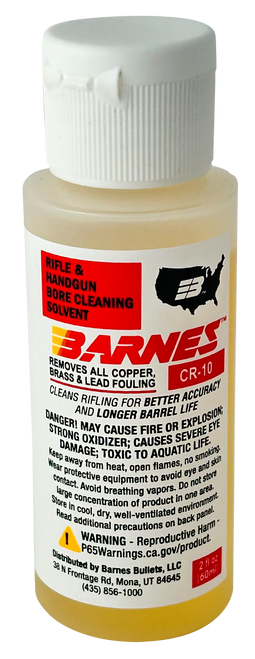 Barnes Bullets 30756 CR-10 Bore Cleaner 2 oz Squeeze Bottle                                                                                                                                             