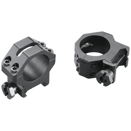 Weaver 48360 Four-Hole Skeleton Rings 1" Medium Matte Black