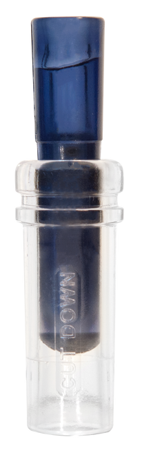 Duck Commander Cut Down 2.0 Double Reed Duck Call Blue Polycarbonate