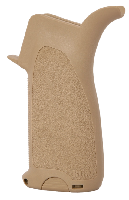 BCM GFGMOD3FDE BCMGunfighter Grip Mod 3 Made of Flat Dark Earth Polymer With Storage Compartment for AR-Platform                                                                                        