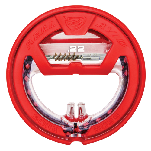 Real Avid AVBB22 Bore Boss 22 Cal Cleaning System 32" Bronze Bristles