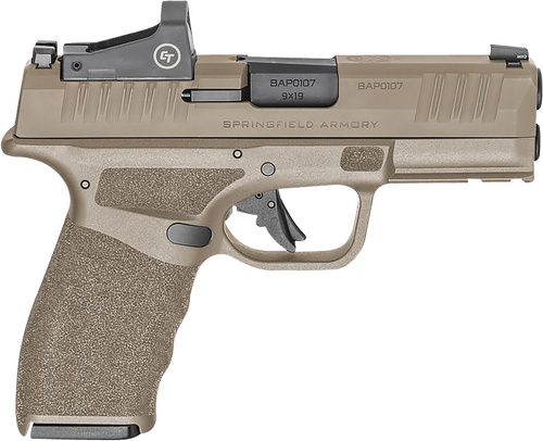 Springfield Hellcat Pro 9mm 3.7" FDE Pistol 15+1/17+1 Rounds