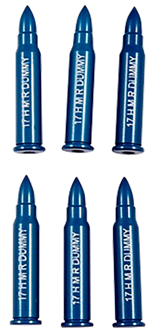 A-Zoom 12202 Rimfire Dummy Rounds 17 HMR Action Proving 6-Pack