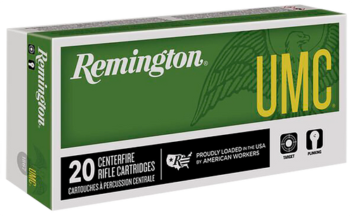 Remington UMC 22-250 Rem 50gr JHP Ammunition - 20 Round Box