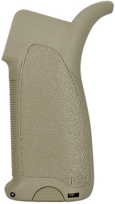 BCM GFGMOD1FDE BCMGunfighter Grip Mod 1 Made of Flat Dark Earth Polymer With Storage Compartment for AR-Platform                                                                                        