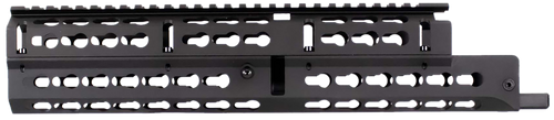 Aim Sports MKAK04 Russian Handguard  13.40" Keymod Long Size Style Made of 6061-T6 Aluminum with Black Anodized Finish for AK-47                                                                        