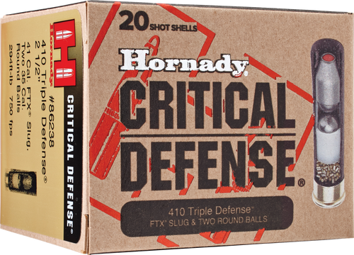Hornady Critical Defense Triple Defense 410 Gauge 2.5" Shells 20rd