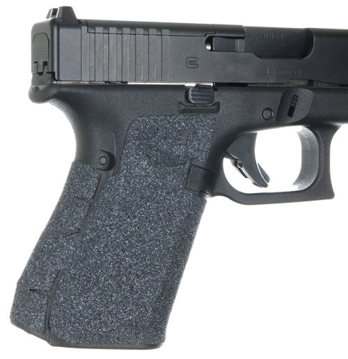 Talon Grips 382G Adhesive Grip  Glock Gen5 19/23/25/32/38/44 w/No Backstrap, Black Textured Granulate                                                                                                   