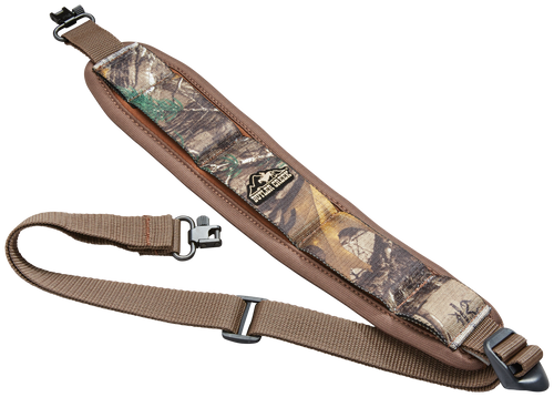 Butler Creek 181019 Comfort Stretch Rifle Sling Sling Realtree Xtra Neoprene w/Non-Slip Grippers Adjustable Design QD Swivels                                                                           