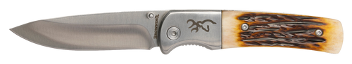 Browning Buckmark Hunter 3" Folding Knife Drop Point 8Cr13MoV
