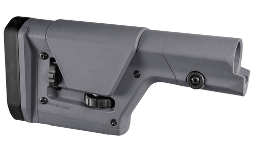 Magpul MAG672-GRY PRS Gen3 Precision Stock Fixed Adjustable Comb Stealth Gray Synthetic for AR-15, M16, M4                                                                                              